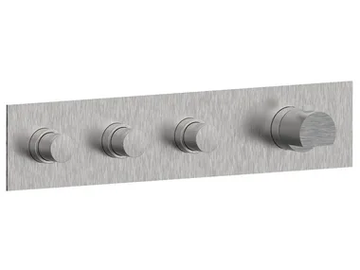 BORGIA 89600V3 - 4 hole thermostatic stainless steel shower mixer by Rubinetterie Frattini - view 2